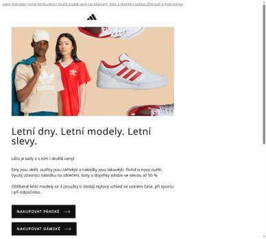 Letní výprodej je v plném proudu − slevy až 50 %