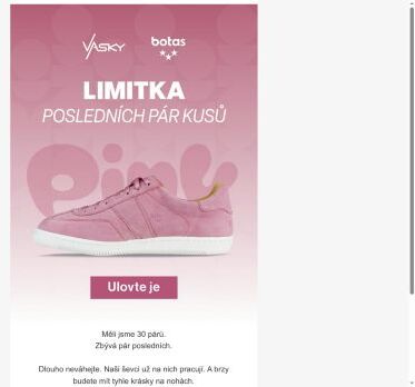 Téměř vyprodáno 🤯