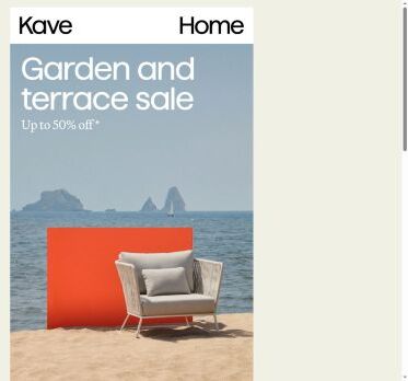 Sale | Up to 50% off Outdoor designs*
