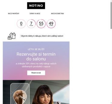 POSLEDNÍ HODINY: −20 % na příští objednávku v appce