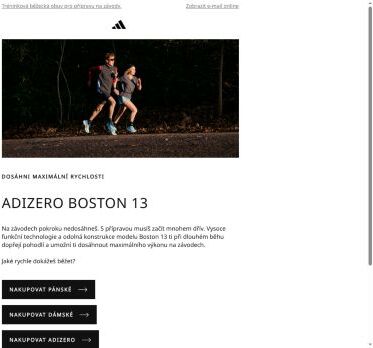 Novinka: Adizero Boston 13