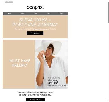 Ušetřete 100 Kč a poštovné