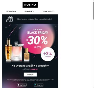Summer Black Friday startuje: Až −33 % na ikonické značky a produkty