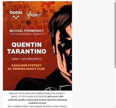 Přijďte na Tarantina 📽️