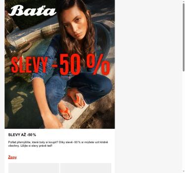🛍️ Nakupujte ve slevách až -50 %