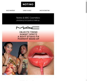 Dárek od MAC Cosmetics