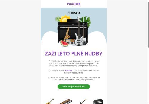 Zaži leto plné hudby
