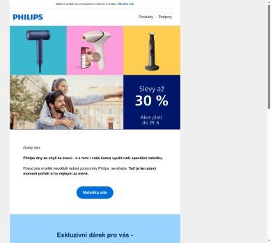⏳ Philips dny za pár dní končí!