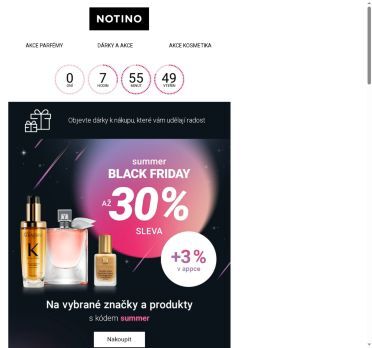 Summer Black Friday: Ještě stále platí až 33% sleva ⌛