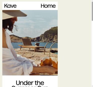 Under the Summer Sun | Time to rest