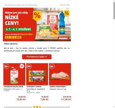 Užijte si léto se skvělými cenami v PENNY! ☀️