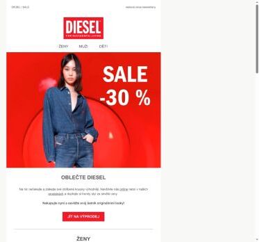 Buďte jedineční se značkou DIESEL!