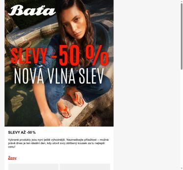 NOVÁ VLNA SLEV🚨 AŽ -50 %