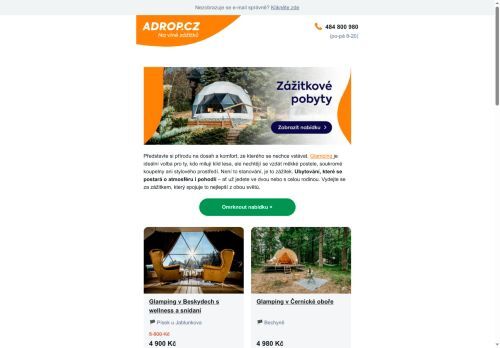 Místa, kam se budete chtít vrátit ⛺