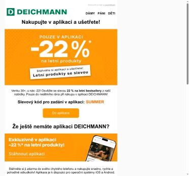 Venku 30+, u nás -22! 😱 Sleva na letní bestsellery 🌡️☀️