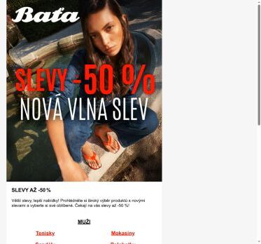 -50 % SLEVA 👉 Náš výběr je tady!