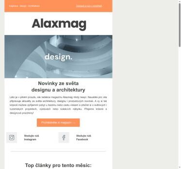Užijte si léto s magazínem Alaxmag plným designové inspirace