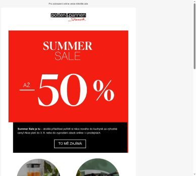 Summer sale začal a s ním atraktivní kousky za skvělé ceny