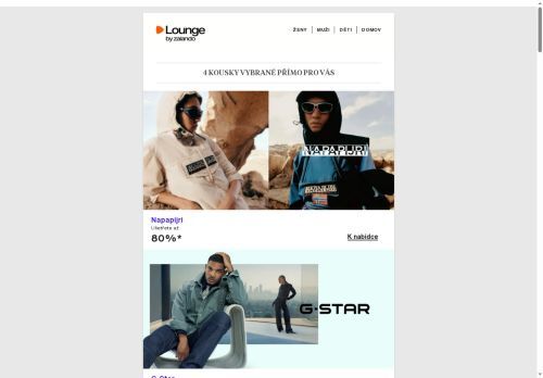 Napapijri, G-Star, POC a mnoho dalších skvělých nabídek