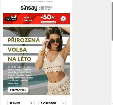 🔍 Našli jsme ten DOKONALÝ materiál na... léto! 😉