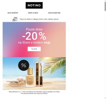 Jen dnes: −20 % na líčení