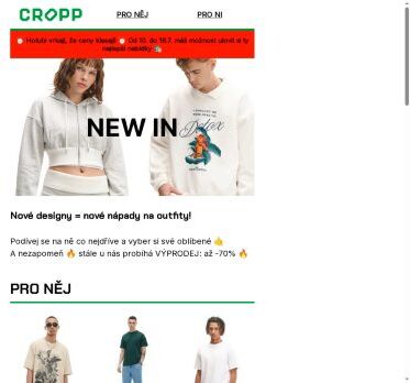 Co to tu máme? 👀 Novinky v Cropp!