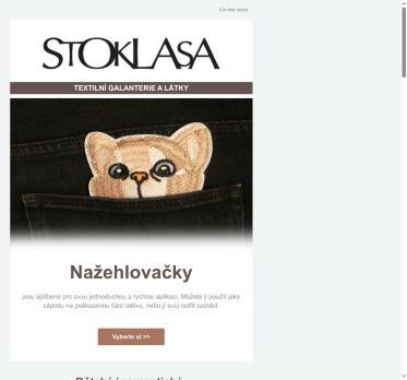 Nažehlovačky pro rychlou opravu i zdobení oděvů