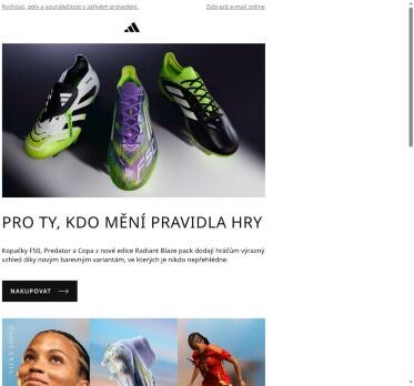 Nové barevné varianty: Radiant Blaze 🔋⚽️