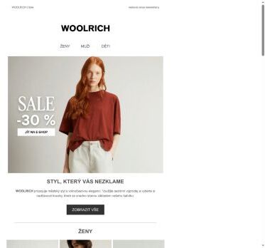 Pohodlí a styl? WOOLRICH ví, jak na to!