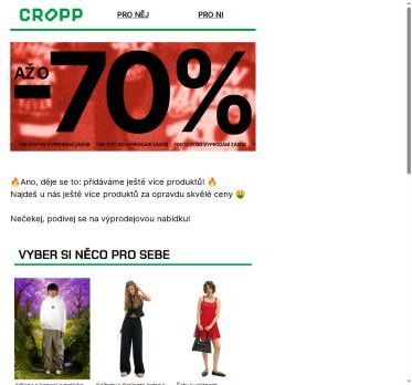 ☄️ Výprodej až -70%: nyní ještě více produktů ☄️