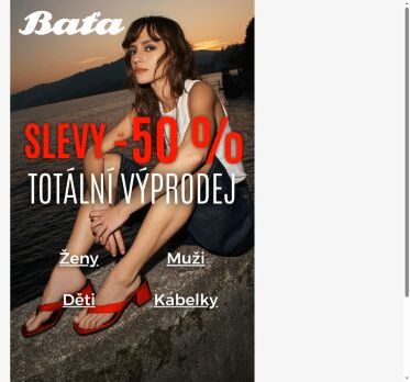 TOTÁLNÍ VÝPRODEJ💣SLEVY -50 %