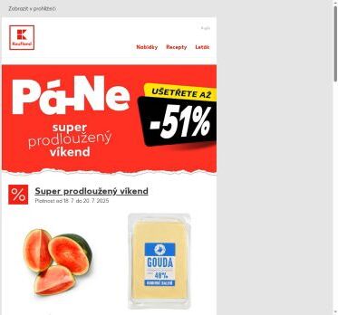 Vepřový balík a Rama v akci - nabídka na víkend je tu!