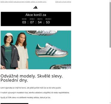 Výprodej brzy skončí – slevy až 50 %