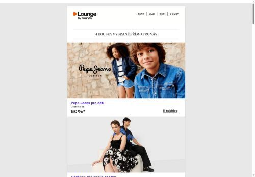 Pepe Jeans, Armani Exchange & Triumph ⎪ Fantastické slevy