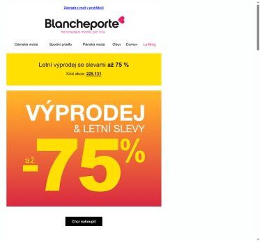 Nenechte si ujít výprodej, protože...