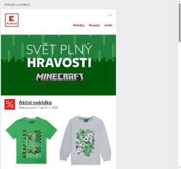 Minecraft - Svět plný hravosti - od 21. 7. do 27. 7. 2025