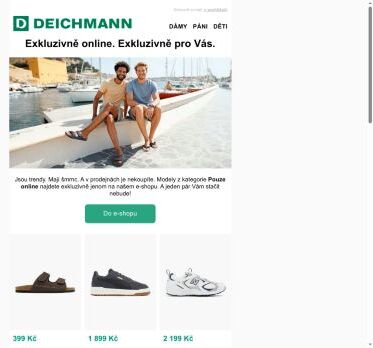Pouze online: Modely, které jinde nenajdete ✨ | -30 % na 2. zlevněný pár