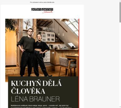 Nahlédněte do kuchyně Lény Brauner. Je plná příběhů.