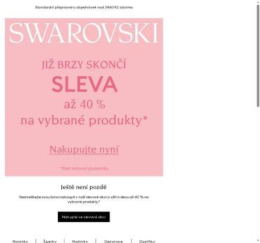 Slevová akce: sleva až 40 % na vybrané styly brzy skončí*
