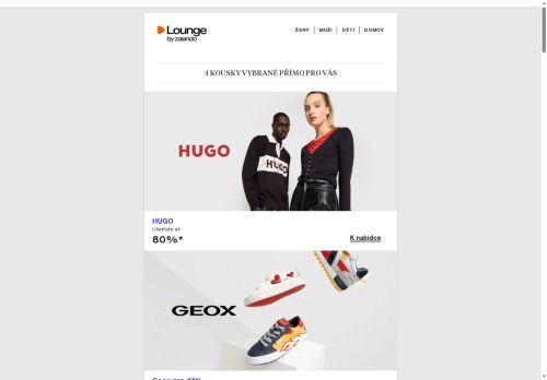 HUGO, MOSCHINO a Geox ⎪ Brzy končí 🏁