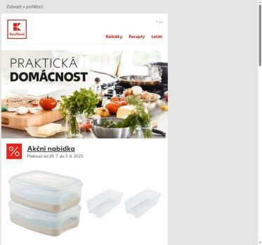 Praktická domácnost - od 28. 7. do 3. 8. 2025