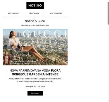 Květinová novinka od Gucci
