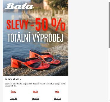 POSLEDNÍ VELIKOSTI🛍️SLEVY AŽ -50 %
