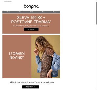 Poslední šance: poštovné zdarma & 150 Kč sleva 😍