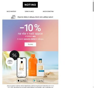 10% sleva na vše a dárková nadílka? Pojďte si pro ně!