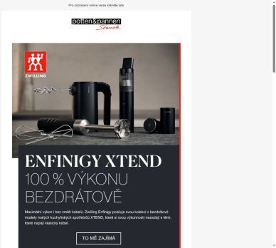 Objevte novou řadu Zwilling XTEND. Maximální flexibilita a výkon bez kompromisů.