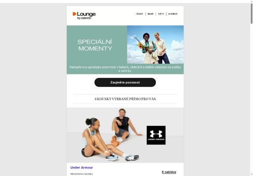 Under Armour, Polar & Versace ⎪ Objevte více...
