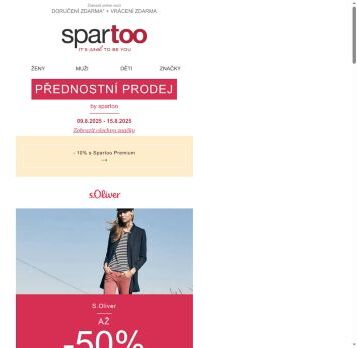 ⏰ Toto nesmíte propásnout! Až -50% sleva na S.Oliver, So Size, Rieker, Panama Jack a Les Petites Bombes s doručením zdarma