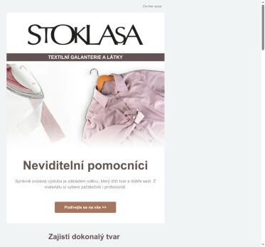 Výztuhy a vlizelíny pro dokonalý vzhled oděvů