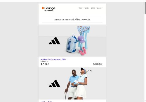 adidas Performance, ECCO & Valentino Bags ⎪ Zajímavé nabídky jen pro vás